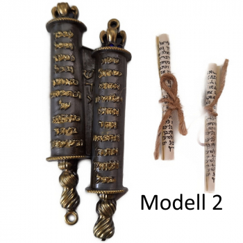 Thorarollenhalter - Tür-Mesusa aus Metall